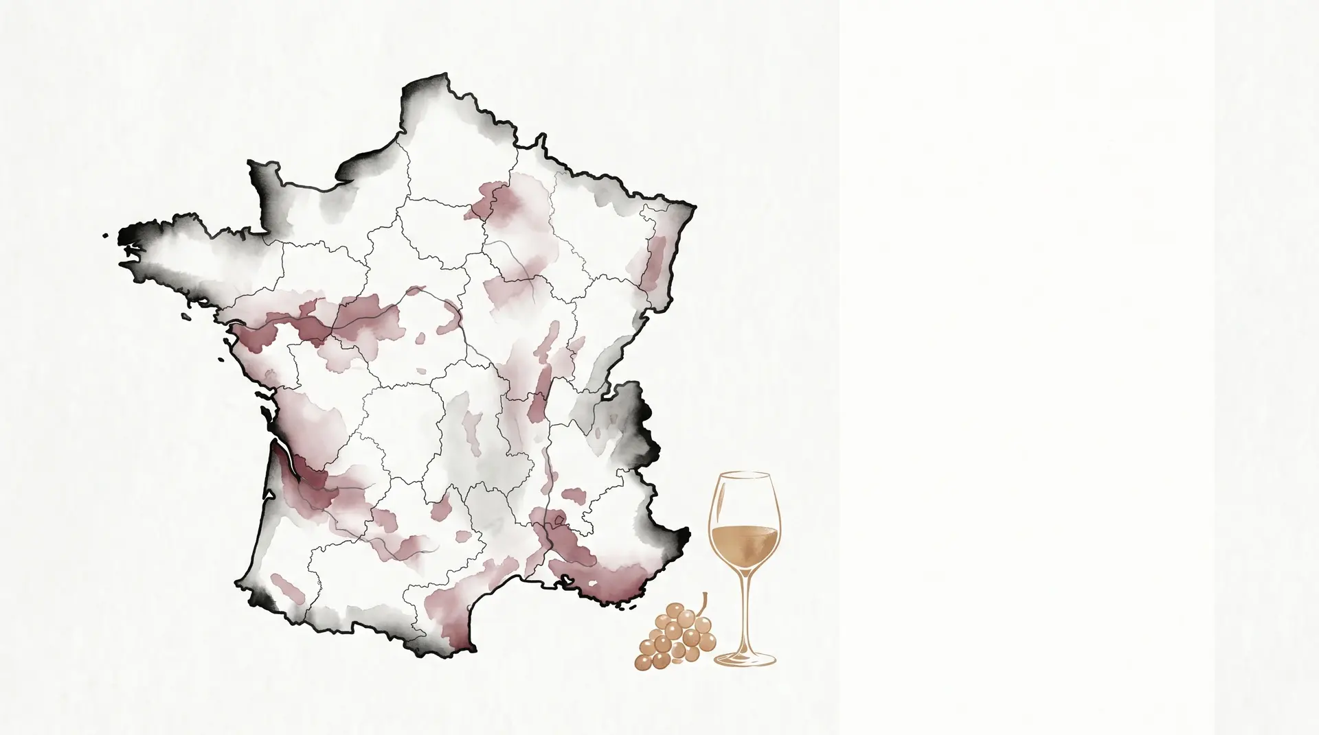 【完全保存版】フランスワイン主要10地方AOC地図まとめ｜ソムリエ試験を地図で攻略【2026年版】のアイキャッチ画像